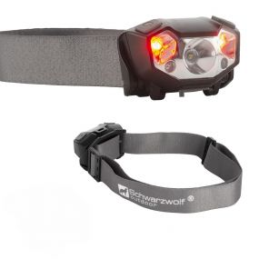 SCHWARZWOLF MINO Rechargeable head lamp with a XPE