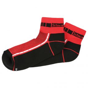 SCHWARZWOLF BIKE socks red size 36-38